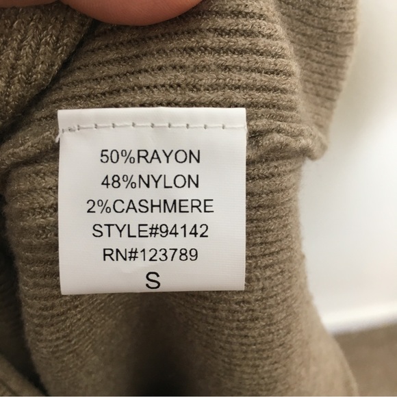 Calvin Tran Cashmere Blend Sweater Dress S - Picture 5 of 5